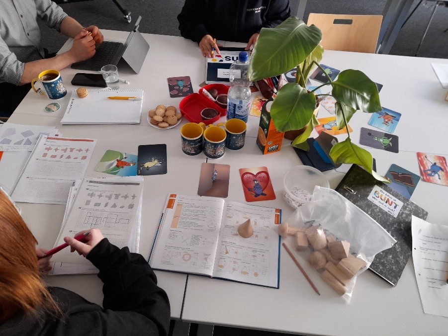 Lerncafé im Vorkurs zum Schulabschlusskurs